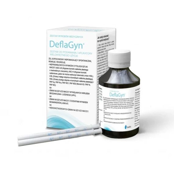 Вагінальний гель DeflaGyn ДефлаГін, 150 мл (+ 2 аплікатори)