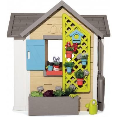 Игровой домик Smoby Toys Садовый с кашпо и кормушкой (810405) | Зображення 7