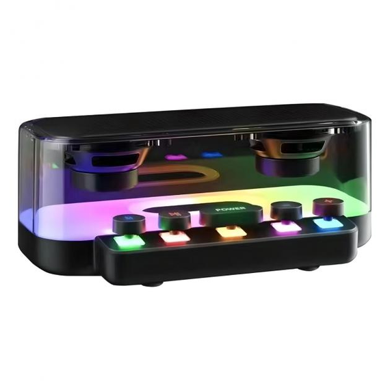 Портативная колонка Bluetooth с подсветкой RGB  Bluetooth 5.0, Type-C. | Зображення 1