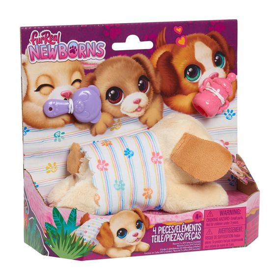 Интерактивная игрушка "Щенок" Furreal 28074 серии "Newborns" | Зображення 8