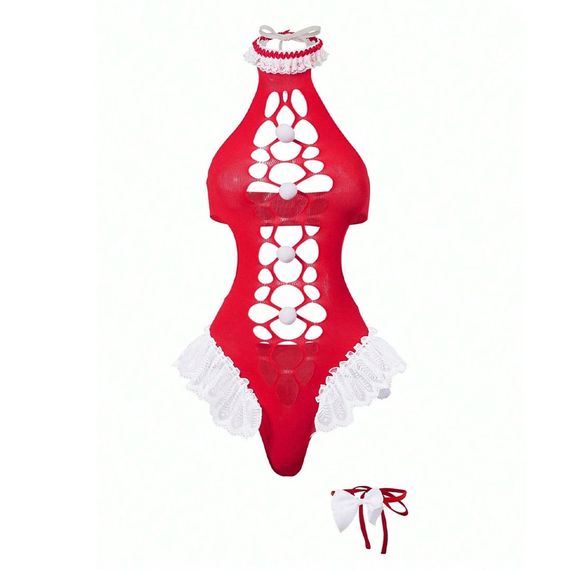 Новорічний ігровий костюм Babydoll 48 Червоний 62974 | Зображення 5