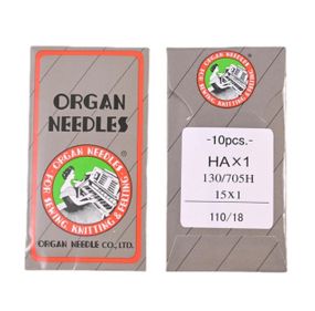 Голки швейні універсальні ORGAN №110 для побутових швейних машин паперова упаковка 10 штук
