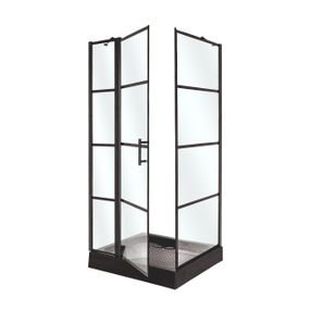 Душевая кабина INSANA Patricia 100x80x215 мелкий поддон 15 см