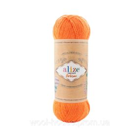 Шкарпеткова пряжа Alize Artisan Superwash, помаранчевий 336
