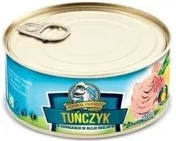 Тунець шматками в олії Marinero Tunczyk, 160 г, Польща, у бляшанці