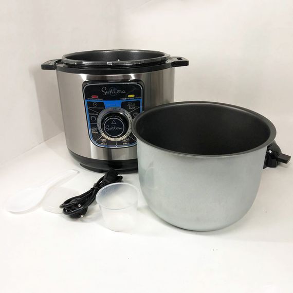 Мультиварка-скороварка SUNTERA SPC-1100 1000 Вт, пароварка для кухні побутова, антипригарні рисоварки | Зображення 7