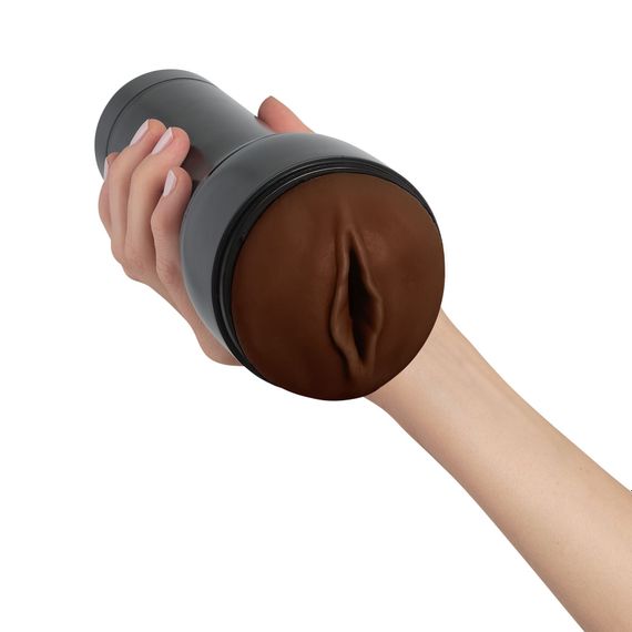 Мастурбатор-вагіна Kiiroo Feel Stroker Dark Brown для секс-машини Kiiroo Keon | Зображення 6