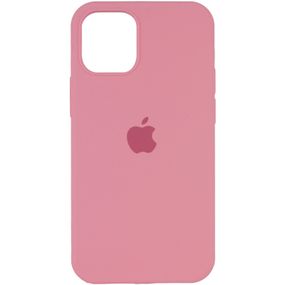 Чохол Silicone Case Full Protective (AA) для Apple iPhone 14 (6.1") Рожевий / Light pink