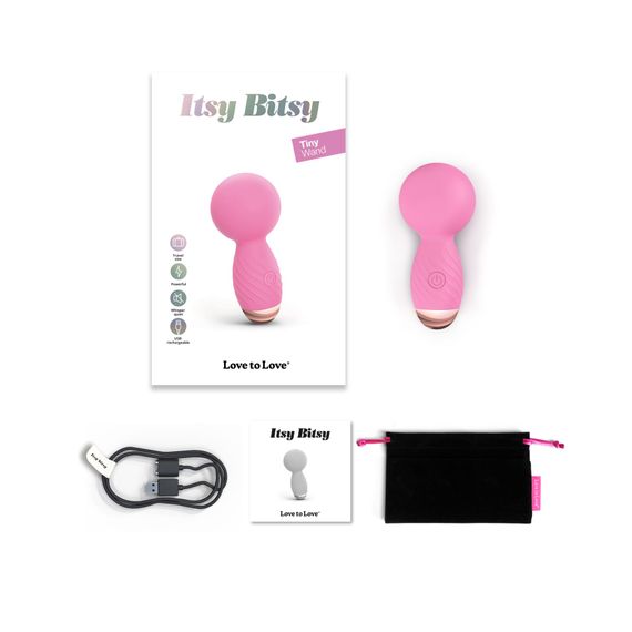 Мінівібромасажер Love To Love Itsy Bitsy – Pink Passion | Зображення 4