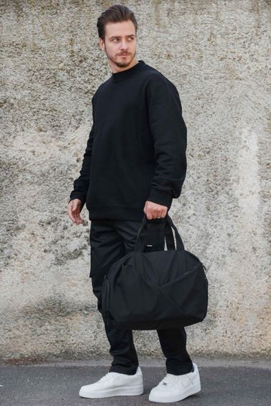 Дорожня багажна сумка Without Gym нейлон Black