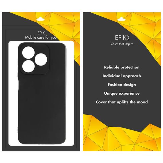 Чехол TPU Epik Black Full Camera для Realme C61 4G | Зображення 1