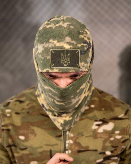 Комплект шапка баф intelligence піксель ВТ7959 | Зображення 1