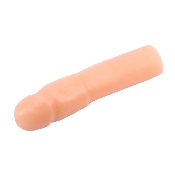 Насадка подовжуюча реалістична Chisa Superme Real Feel Sleeve, тілесна Sex Aura | Зображення 3