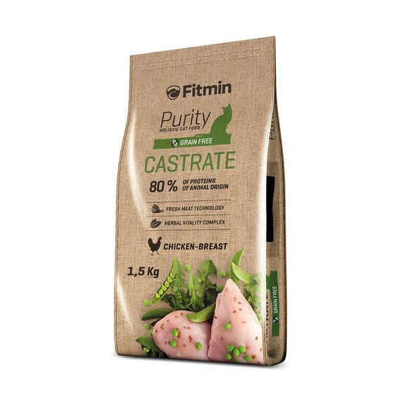 Fitmin cat Purity Castrate (для стерилізованих з курячою грудкою), 1,5 кг