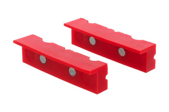 Губки резиновые для тисков Intertool - 100мм магнитные (HT-0098) | Зображення 2