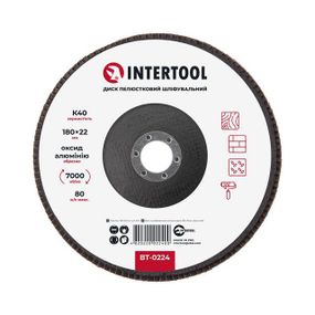 Диск шліфувальний пелюстковий INTERTOOL BT-02241
