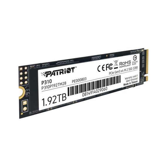 Накопитель SSD M.2 2280 1.92TB Patriot (P310P192TM28) | Зображення 1