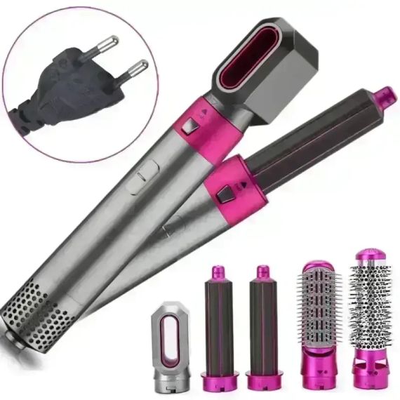 УЦІНКА! Стайлер 5в1 Hot Air Styler для різних типів волосся (Плохе паковання 3313) | Зображення 2
