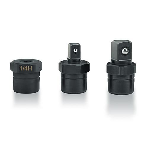 Тріскачка пневматична міні 1/4"/3/8"/1/4" HEX 54 N/m 400 об/хв TOPTUL GDAE0402 | Зображення 1