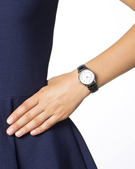 Часы наручные женские кварцевые с кожаным ремешком оригинал Япония Casio LTP-1303L-7BVEF (модуль №1330) | Зображення 3