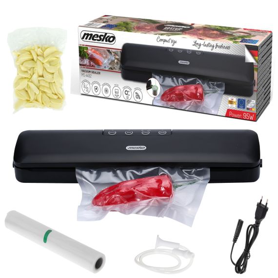 Вакуумний пакувальник Mesko MS 4492 вакууматор для продуктів 95 Вт | Зображення 9