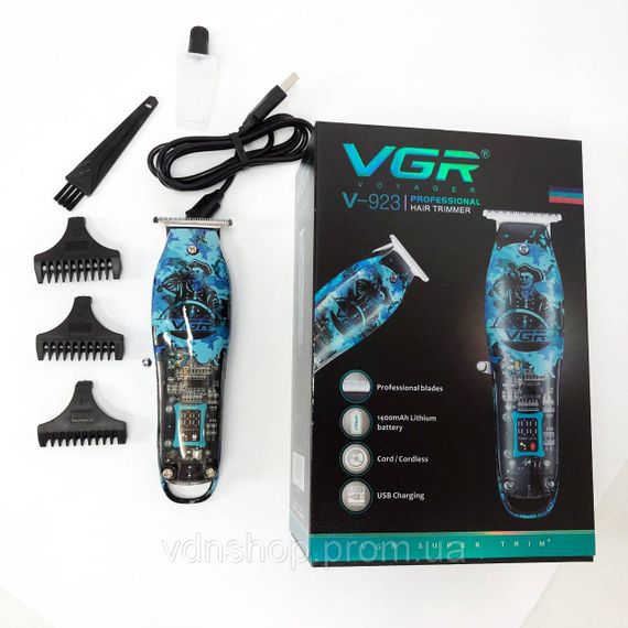 Тример для волосся портативний VGR, Машинка для стрижки волосся з регульованою насадкою IT-91 | Зображення 2