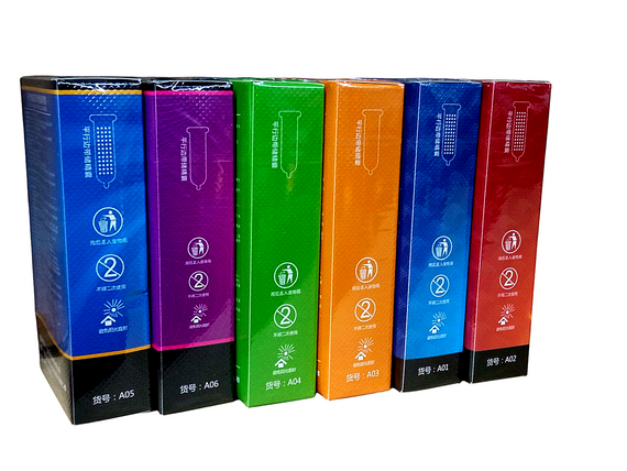 Презервативи натуральні ультратонкі Muaisi з бульбашками (10 шт/упаковка) sexstyle | Зображення 1