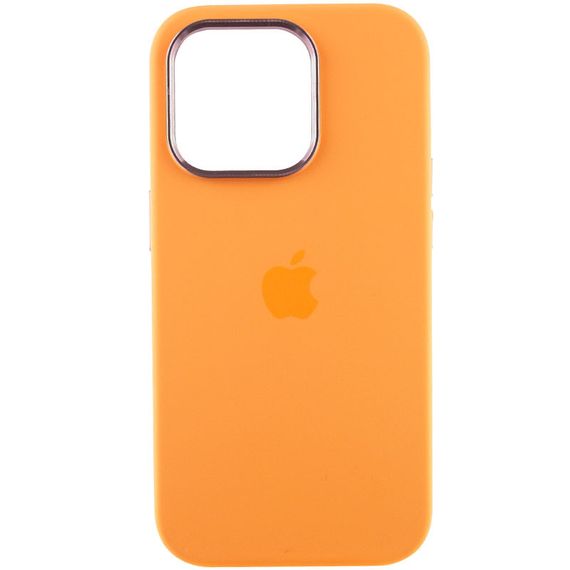 Чохол Silicone Case Metal Buttons (AA) для Apple iPhone 14 Pro Max (6.7") | Зображення 1