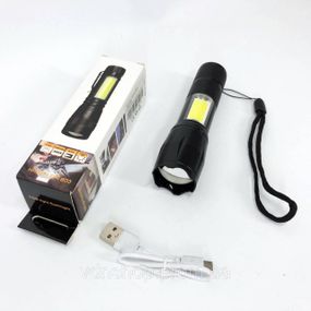 Потужний універсальний ліхтарик, Світильник зі світлодіодним зарядним портом, Тактичний ліхтар з діодом FT-20