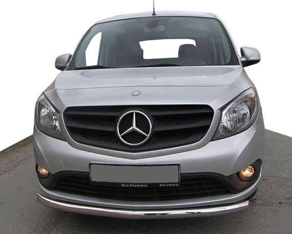 Передняя защита ST008 (нерж.) для Mercedes Citan 2013-2024 гг