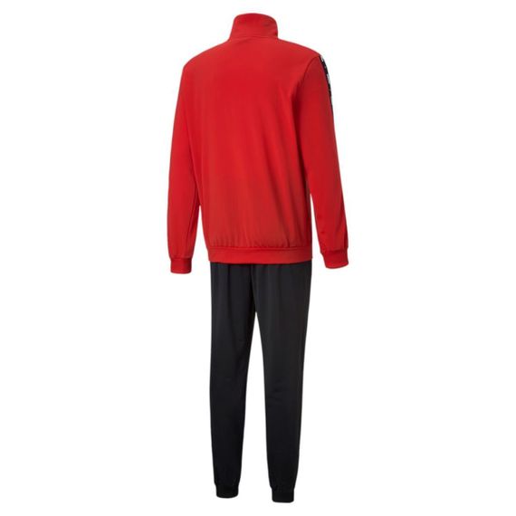 Костюм спортивний чоловічий Puma Tape Poly Suit 847420 11 (червоний, поліестер, еластик, тренувальний, лого пума) | Зображення 1