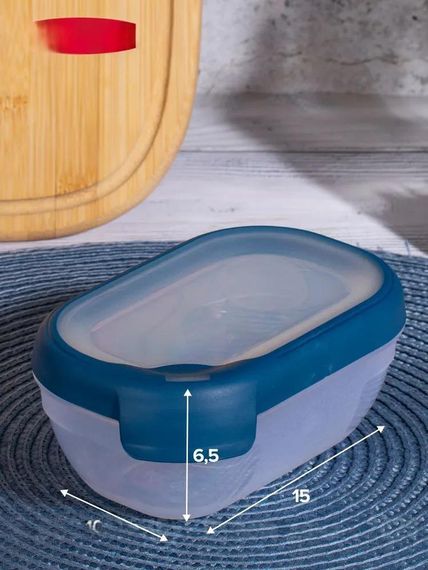 Контейнер для їжі харчовий пластиковий з кришкою Curver Grand Chef 500 мл (00007) | Зображення 4
