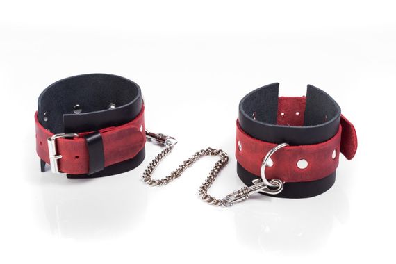Наручники Cuffs Crazy Horse Red, Big sexstyle