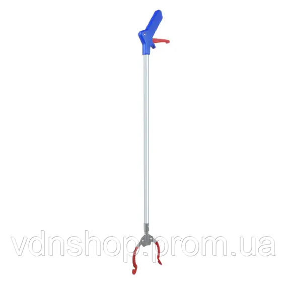 Затискач для сміття з довгою ручкою, гумова крайка, професійний інвентар HP-35015-39