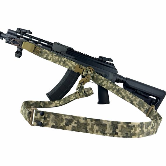 Ремінь збройовий триточковий RAGNAROK "Hel" Gen.II carbine Піксель | Зображення 2
