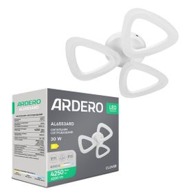 Світлодіодний накладний світильник Ardero AL6553ARD CLOVER 30Вт 5000K білий