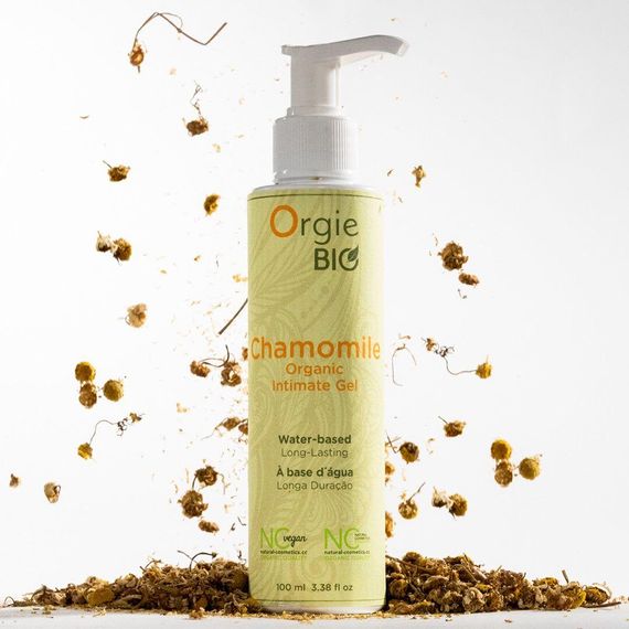 Лубрикант на водной основе Orgie – Bio Chamomile Organic Intimate Gel (100 мл), экстракт ромашки Sex Aura | Зображення 3