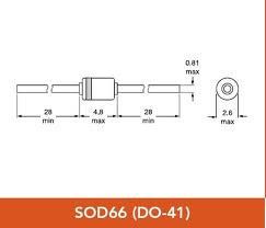 Стабилитрон  BZV85-C5V6  (DO-41)  1,3W 5,6v | Зображення 4