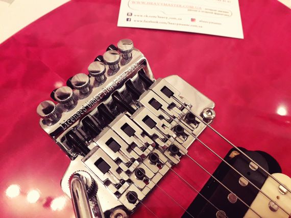 Електрогітара Ernie Ball Music Man AX40 Trans Pink China | Зображення 9