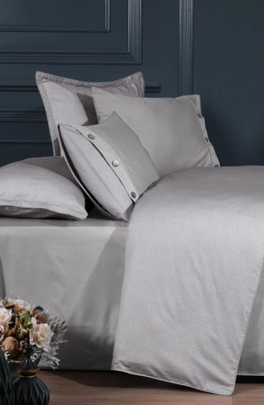 Постільна білизна La Romano Silk Satin 200×220 см Myron Ash | Зображення 1