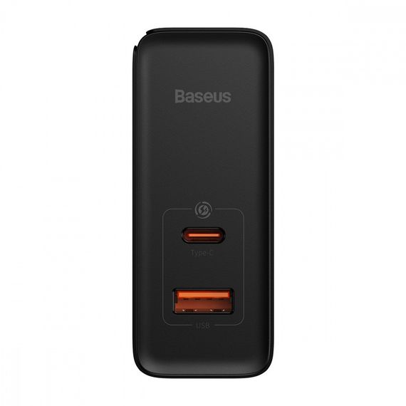 МЗП Baseus GaN5 Pro 100W (Type-C + USB) + Кабель Type-C + Type-C | Зображення 6