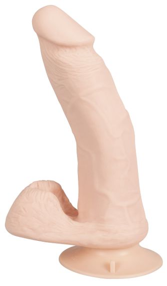 Реалістичний гнутий RC-вібратор із кульками — Bendable RC Vibrator with Balls Nature Skin sexstyle | Зображення 4