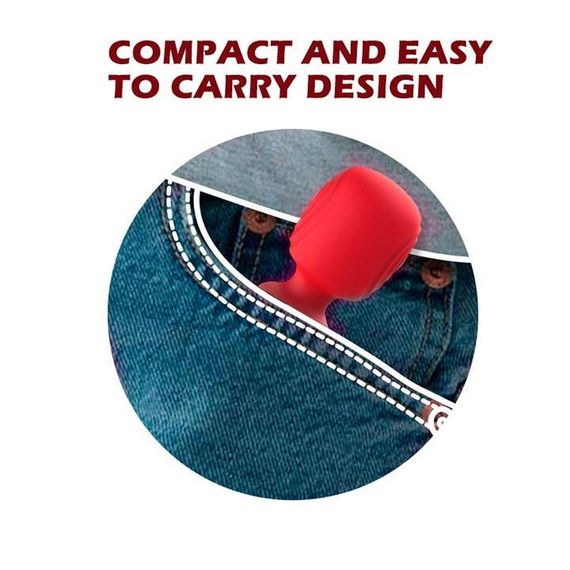 Мітині вібратор для клітера мікрофон USB червоний — Вібратори | Зображення 3