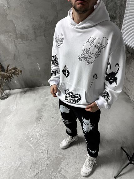 Костюм худі+штани дтф