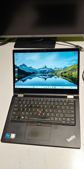Ультрабук-трансформер Б-клас Lenovo Thinkpad L13 Yoga Gen 2 / 13.3" (1920x1200) IPS Touch / Intel Core i5-1135G7 (4 (8) ядра по 2.4 - 4.2 GHz) / 8 GB DDR4 / 256 GB SSD M.2 / Intel Iris Xe Graphics / WebCam / Win 11 б/в | Зображення 8