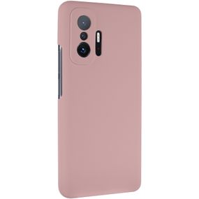 Чохол Silicone Cover Lakshmi Full Camera (AAA) для Xiaomi 11T / 11T Pro Рожевий / Pink Sand