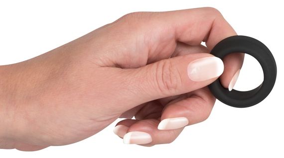 Ерекційне кільце - Black Velvets Cock Ring, 2,6 см | Зображення 4