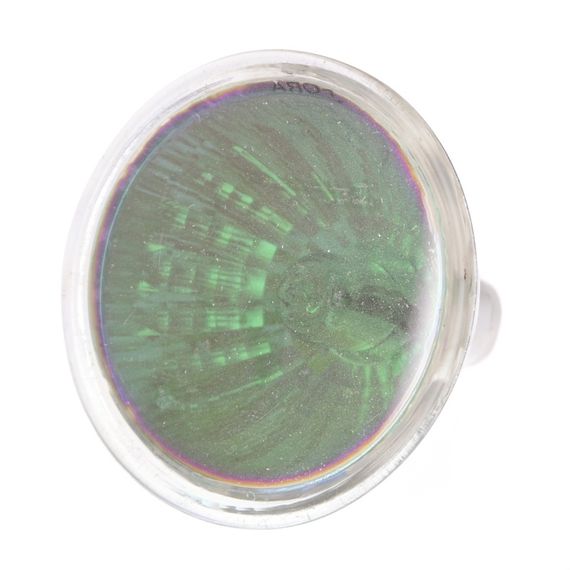 Лампа галогенная 20W GU5.3 MR16 Green (FORA) 12V