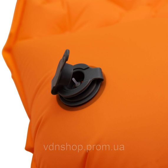 Матрас для палатки надувной походный 190х55х3 см туристический матрас Оранжевый SJ-0084O | Зображення 5