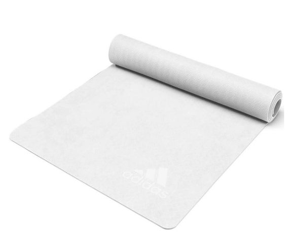 Килимок для йоги Adidas Premium Yoga Mat білий Уні 176 х 61 х 0,5 см ADYG-10300WH | Зображення 3